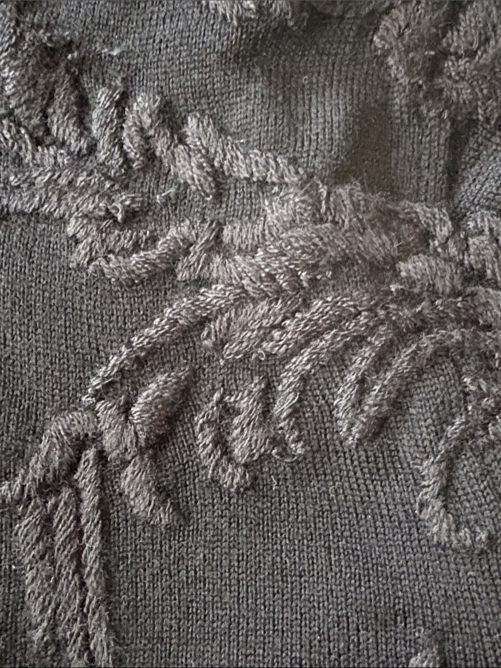 90s VTG Archive Versace Classic 100% Merino Wool Embroidered Shoulder Sweater L - Picture 12 of 14